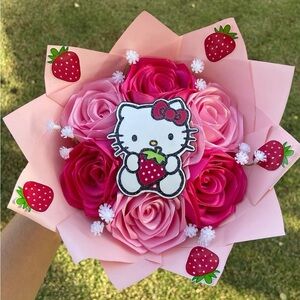 Hello Kitty Pink and Red Bouquet